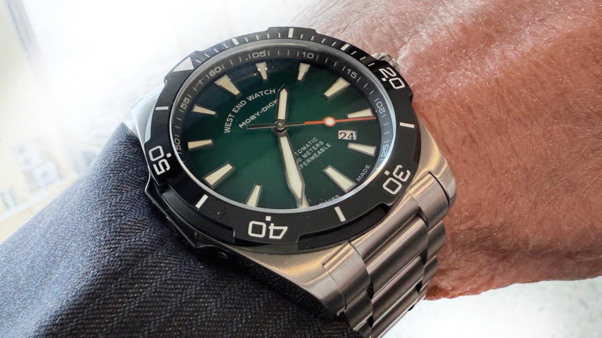 Dive Deep with the Moby Dick Watch from West End Watch Co.