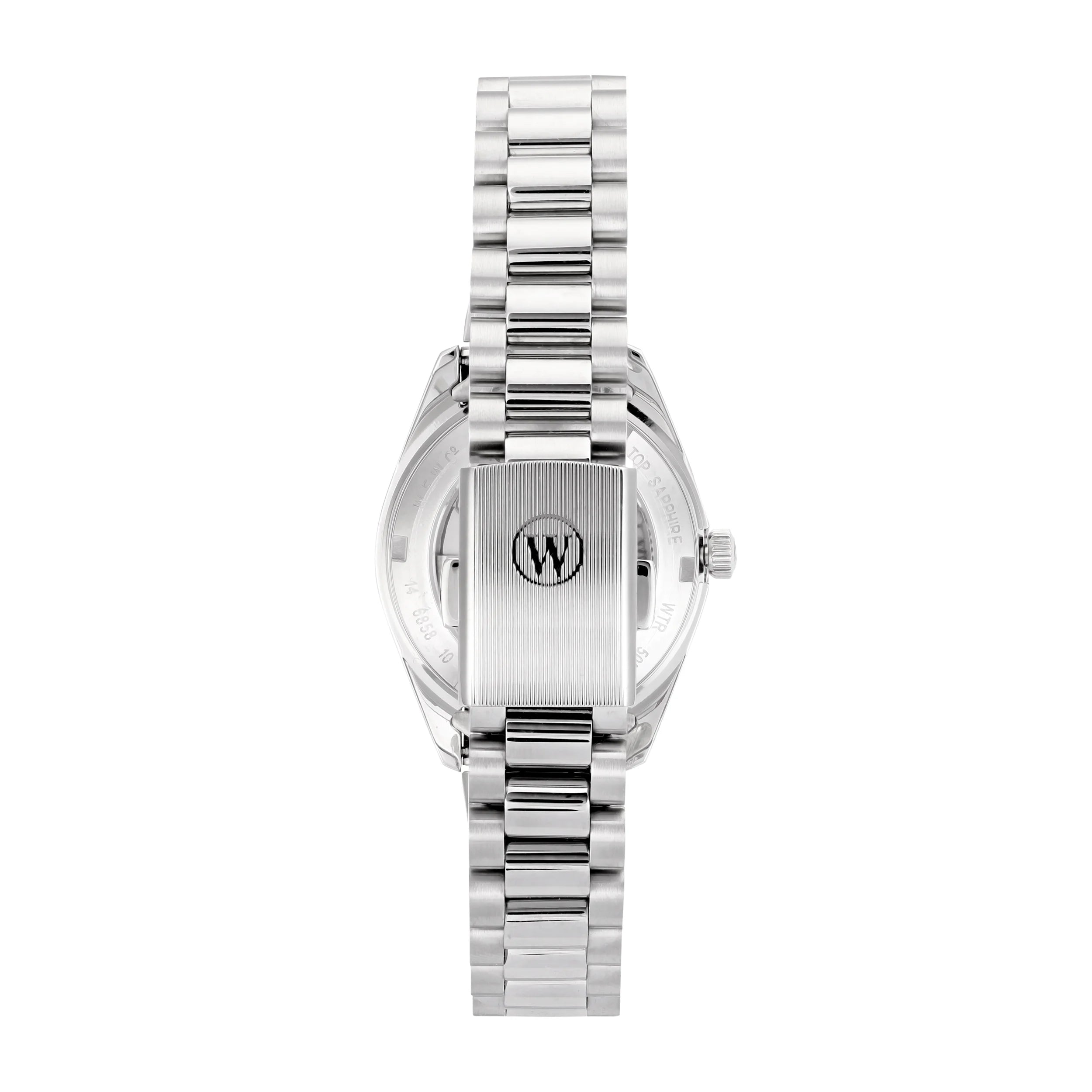 THE CLASSICS 32 - GREEN MOTHER OF PEARL WITH WHITE EASTERN ARABIC NUMERALS