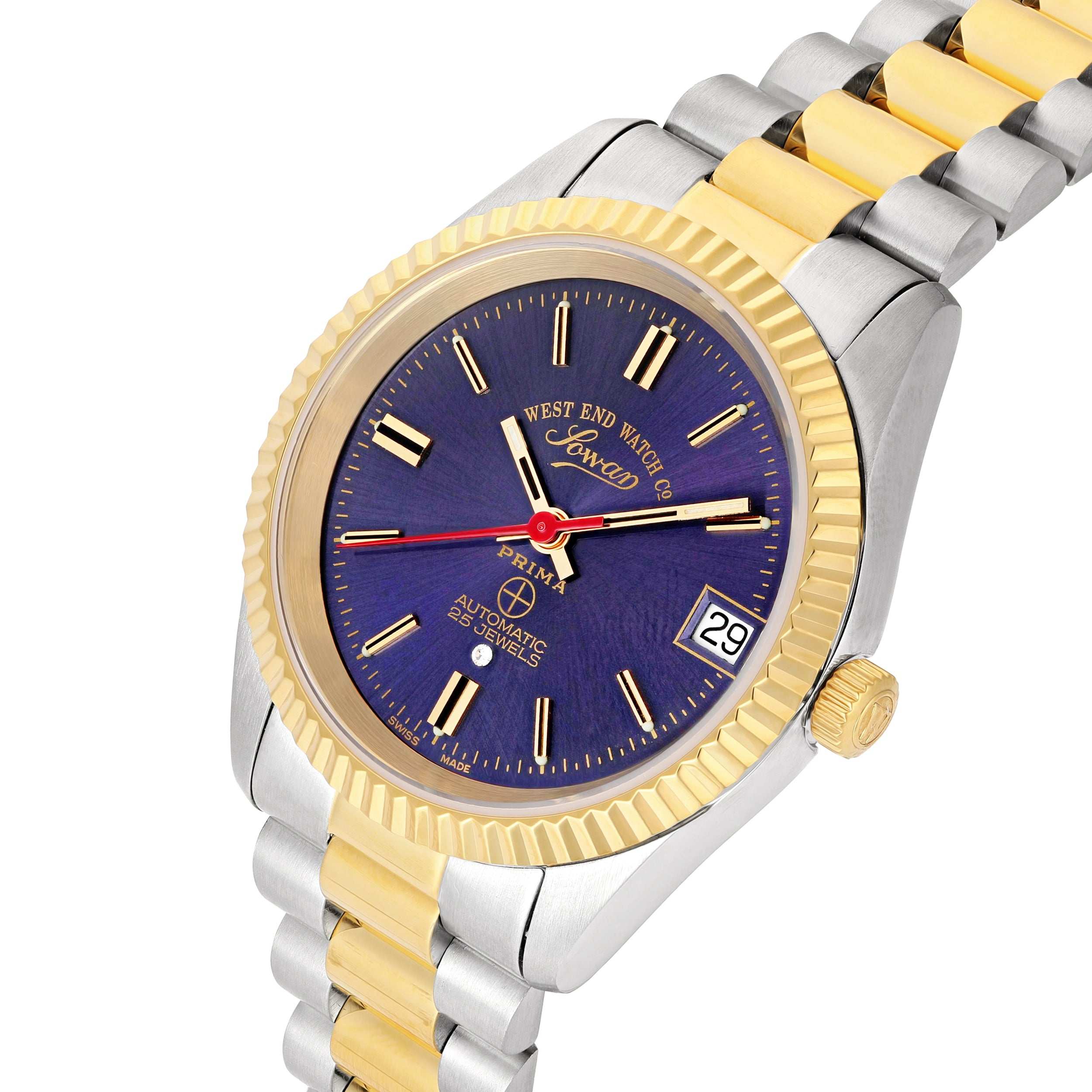 THE CLASSICS 32 - SUNRAY BLUE DIAL WITH GOLD INDICES
