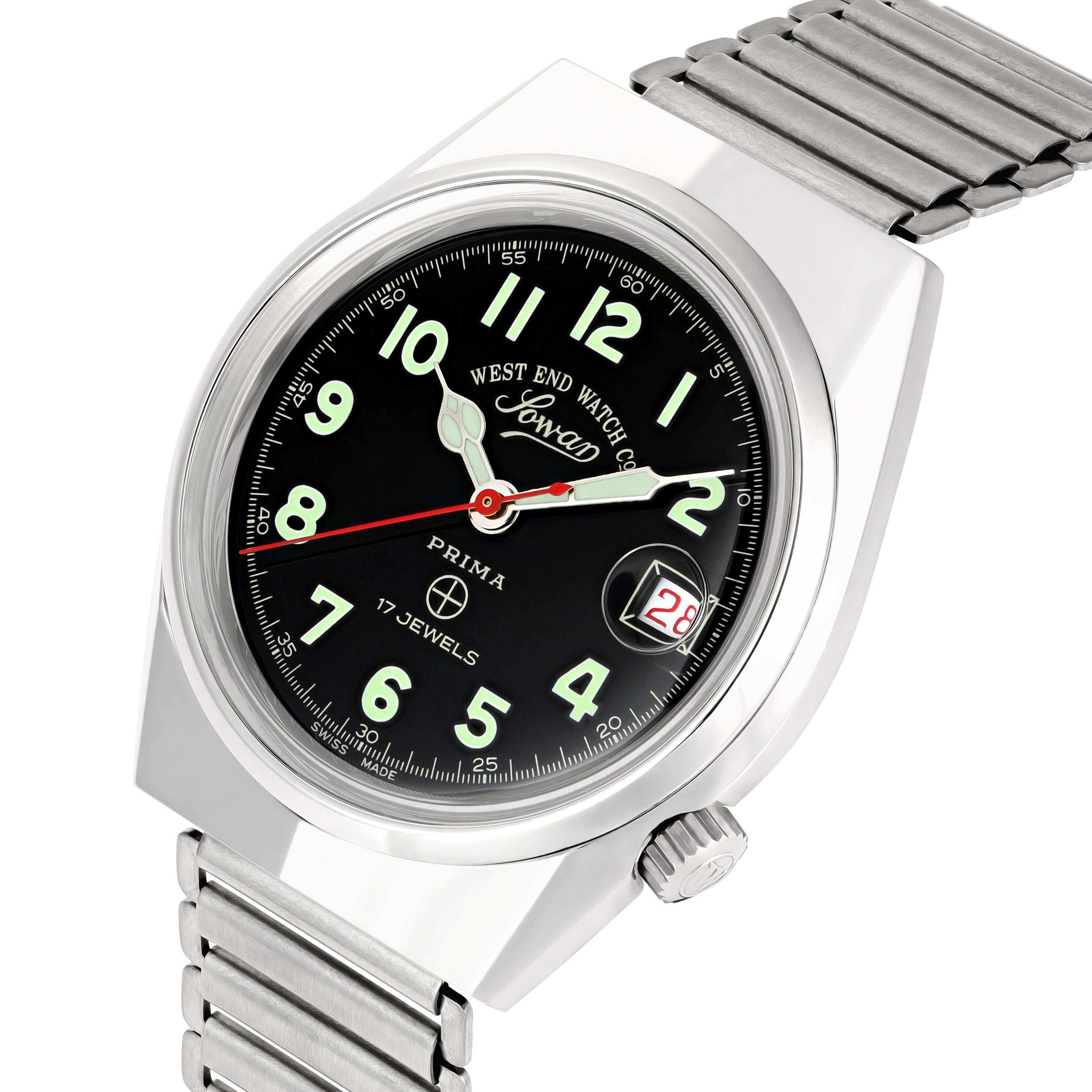 VINTAGE S/S WINDING CALENDAR