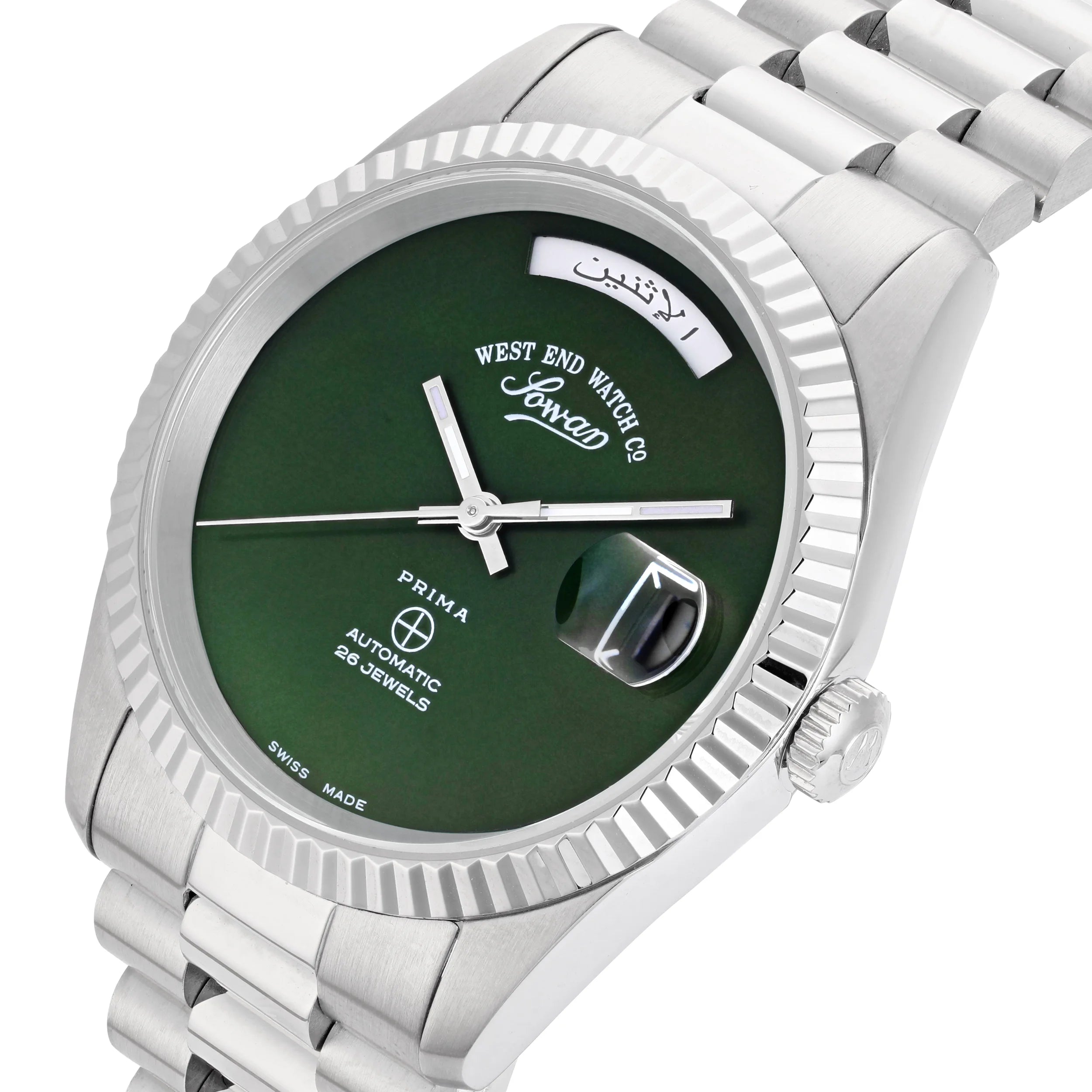 THE CLASSICS 37 - Green Mother of Pearl Dial