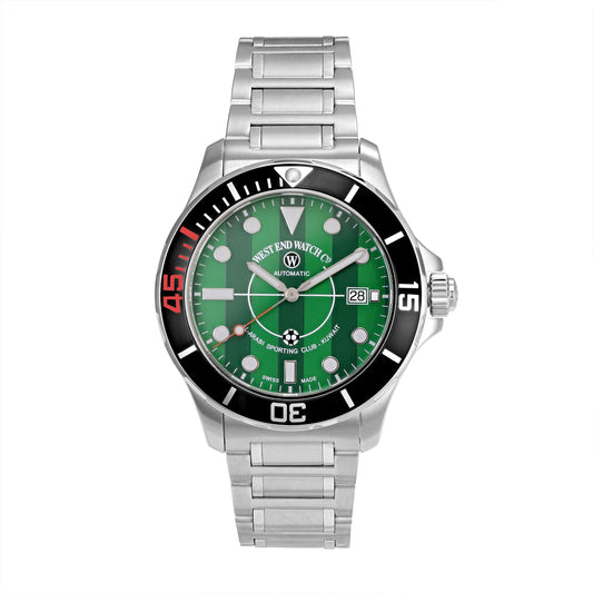 IMPERMEABLE - AL ARABI SPORTING CLUB SPECIAL EDITION: GREEN DIAL STRIPED