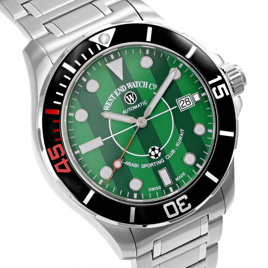 IMPERMEABLE - AL ARABI SPORTING CLUB SPECIAL EDITION: GREEN DIAL STRIPED