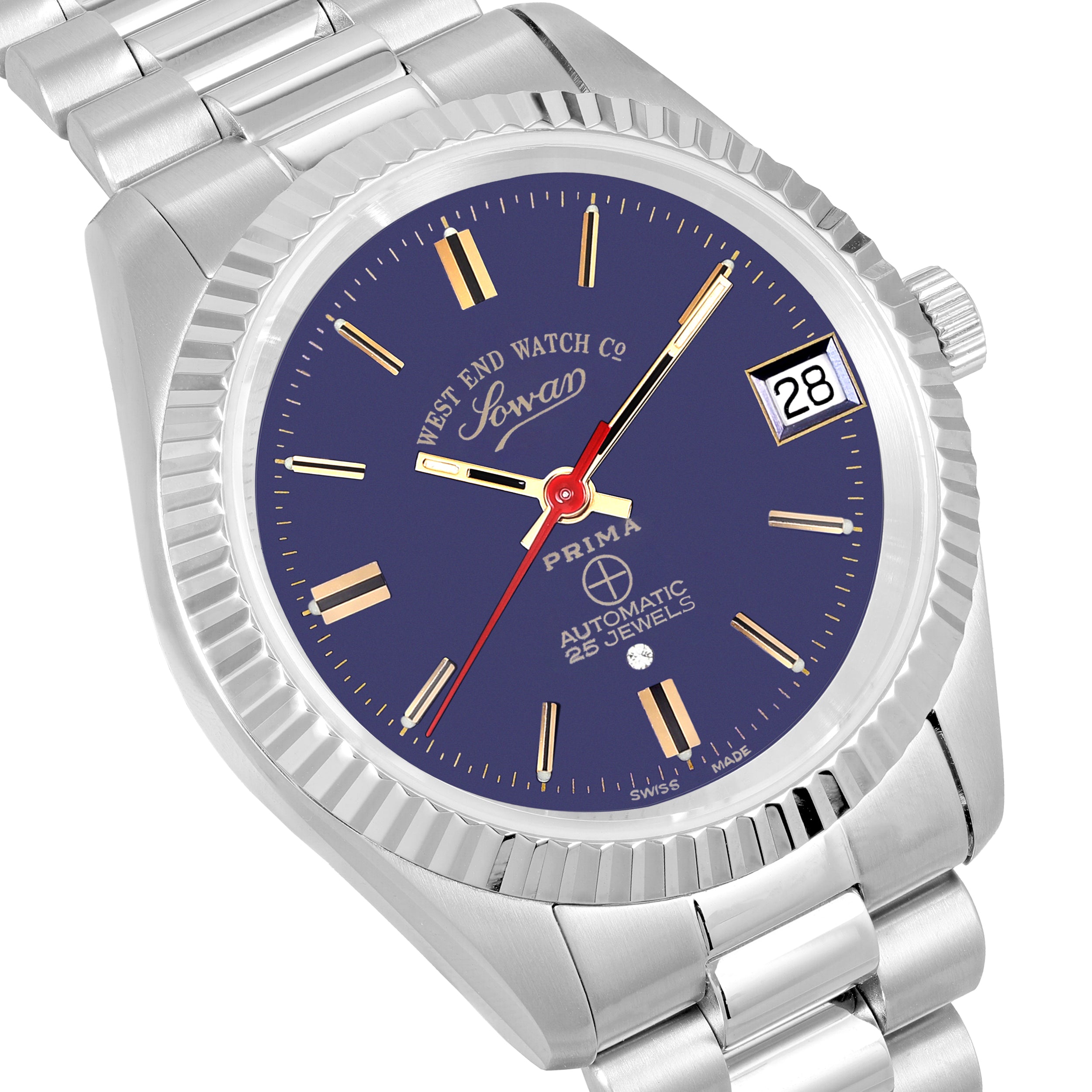 THE CLASSICS 32 - SUNRAY BLUE DIAL WITH GOLD INDICES