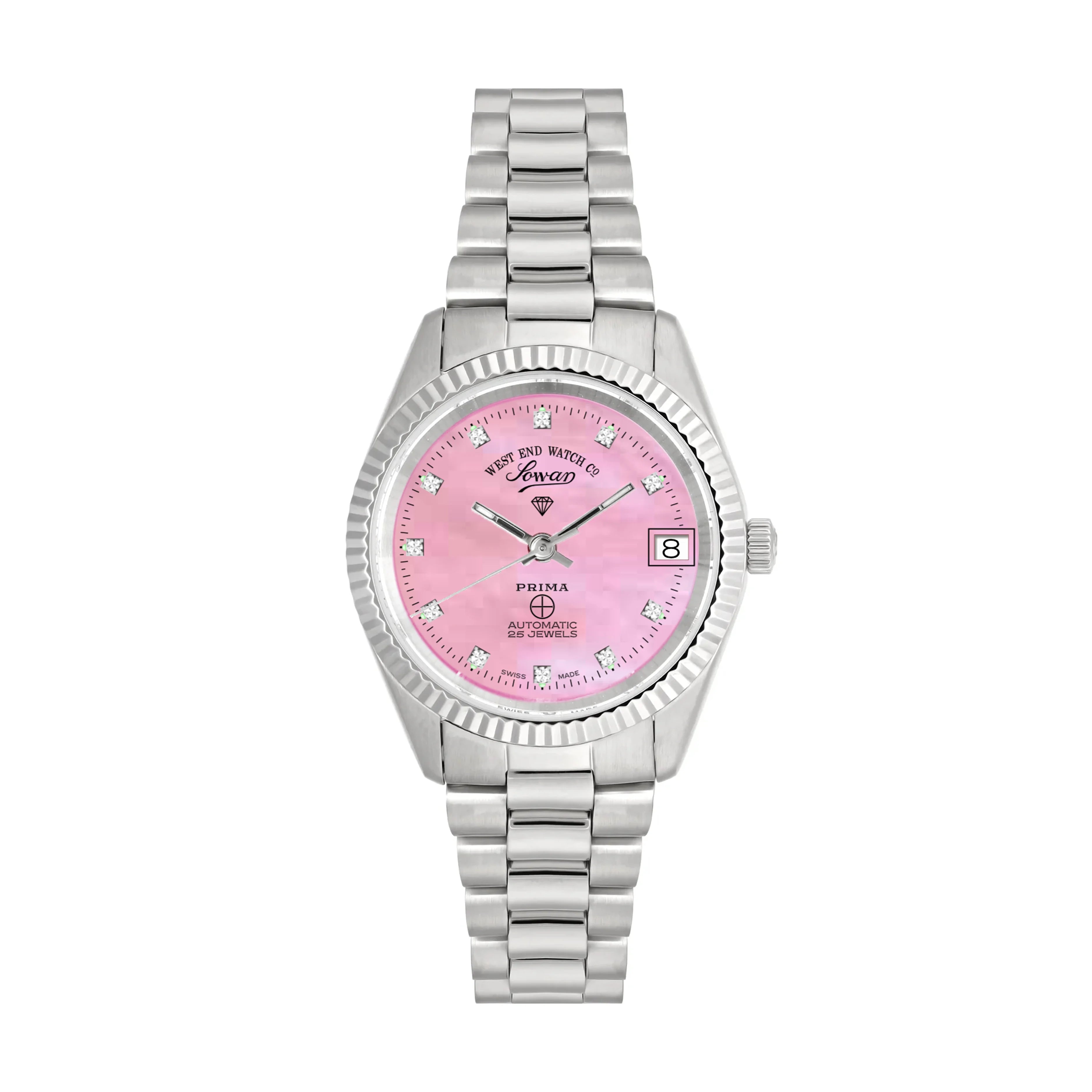 THE CLASSICS 32 - PINK MOTHER OF PEARL DIAL w/ DIAMONDS