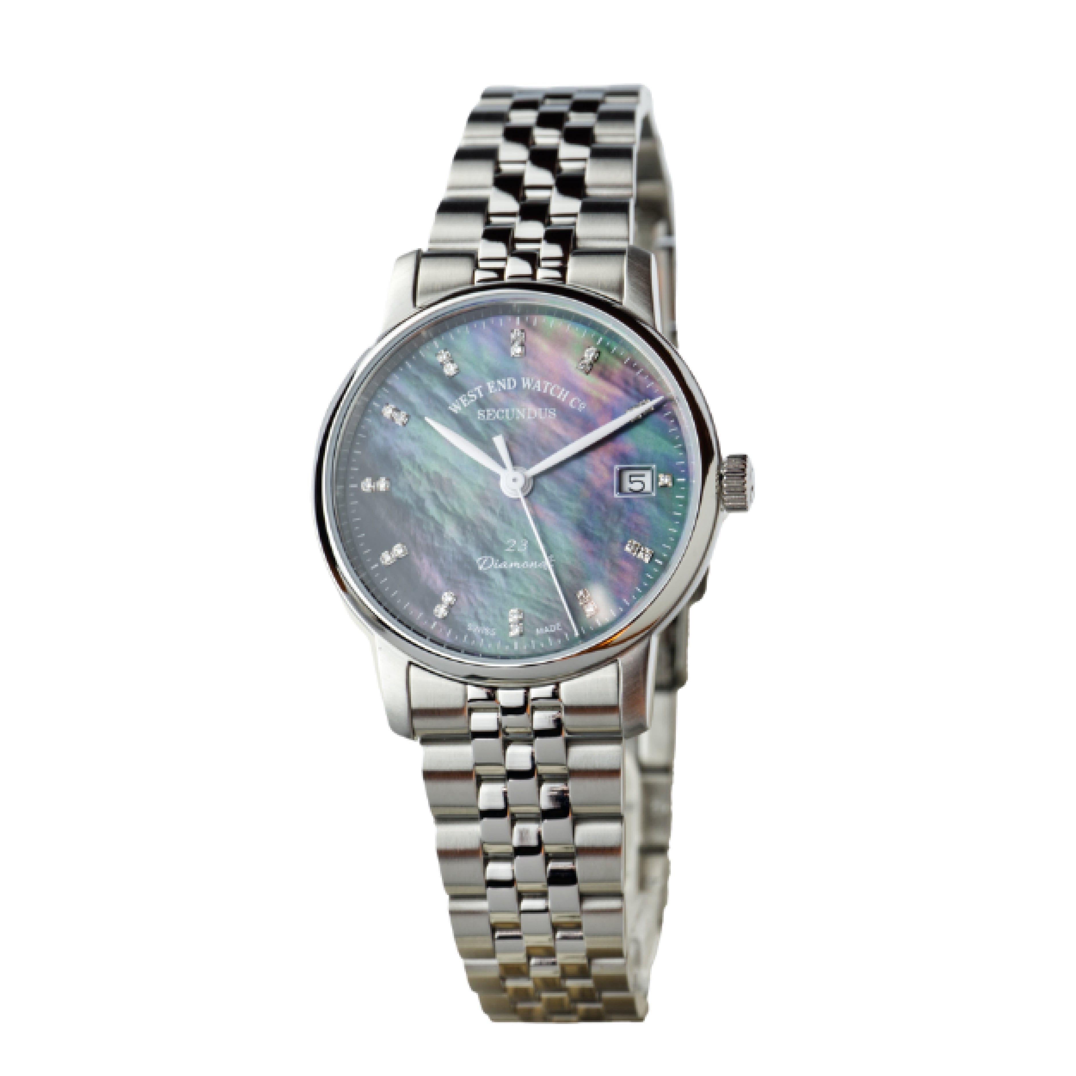 SECUNDUS LADIES -  23 DIAMONDS MOP BLACK