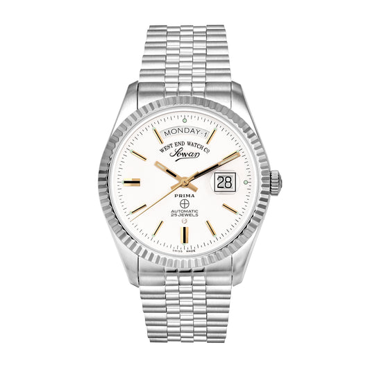 THE CLASSICS 41 - WHITE DIAL WITH GOLD INDICES