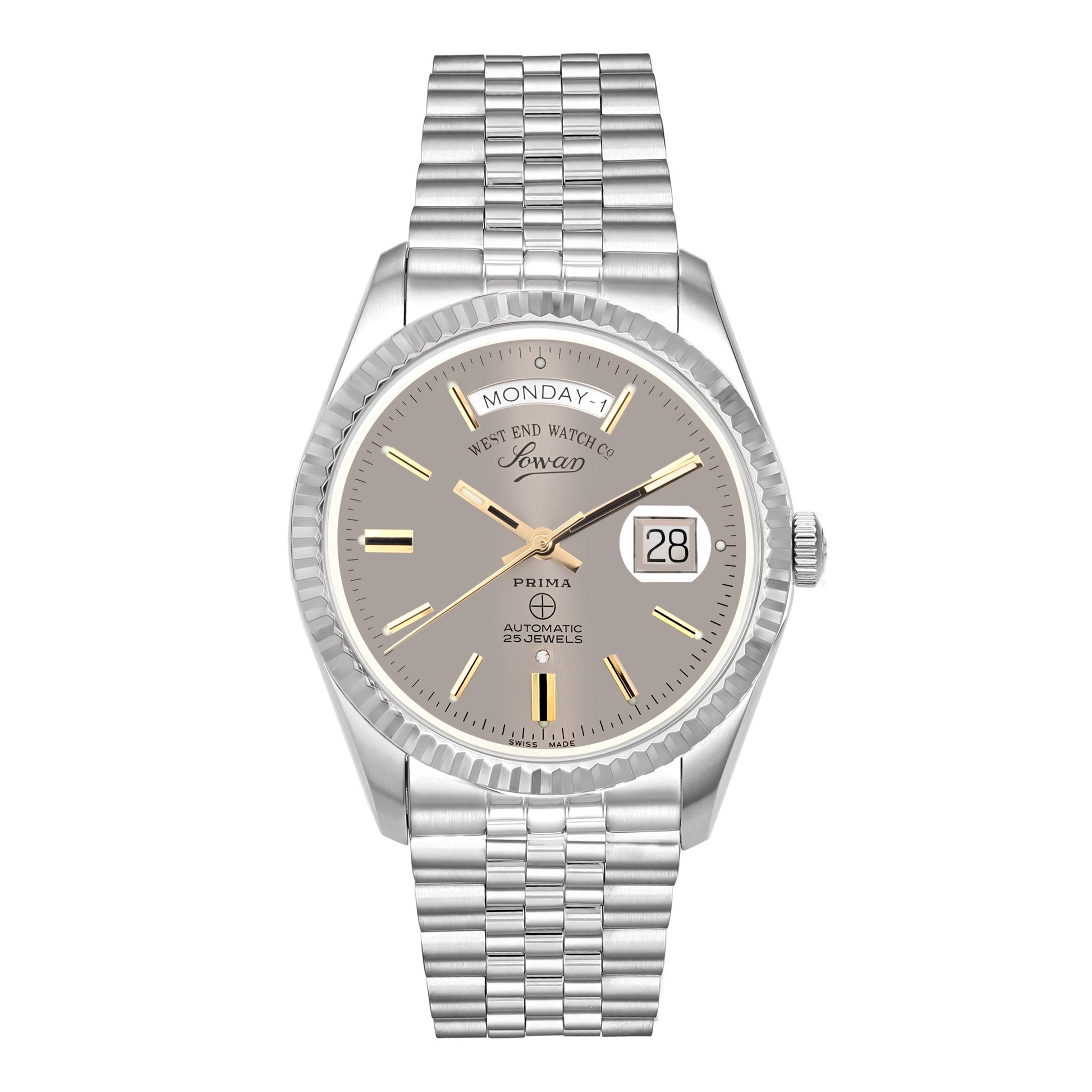 THE CLASSICS 41 - RUTHENIUM DIAL WITH GOLD INDICES