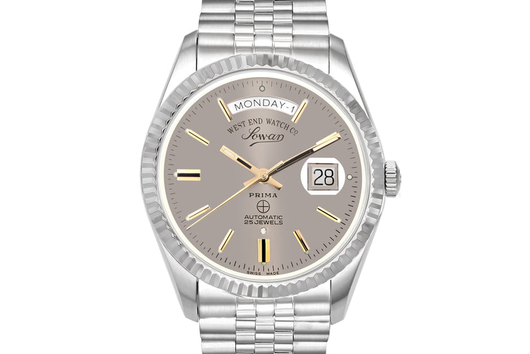 THE CLASSICS 41 - RUTHENIUM DIAL WITH GOLD INDICES