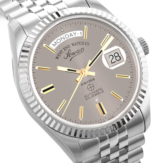 THE CLASSICS 41 - RUTHENIUM DIAL WITH GOLD INDICES