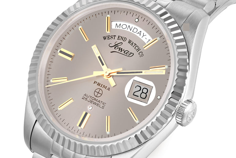 THE CLASSICS 41 - RUTHENIUM DIAL WITH GOLD INDICES