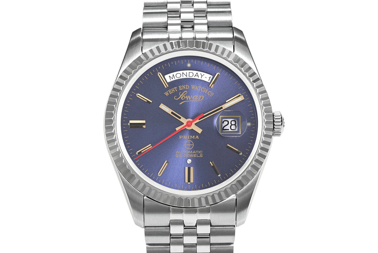 THE CLASSICS 41 - BLUE DIAL WITH GOLD INDICES