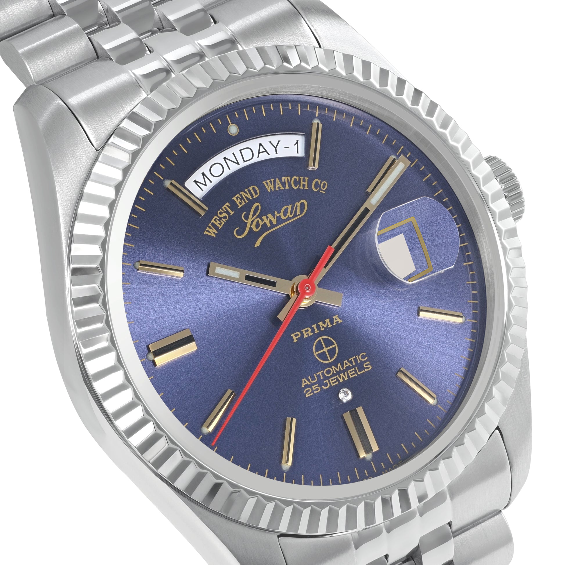 THE CLASSICS 41 - BLUE DIAL WITH GOLD INDICES