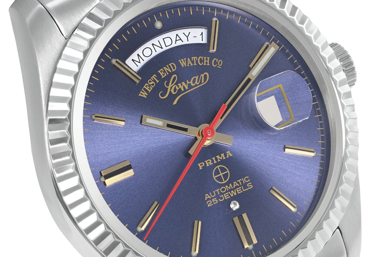 THE CLASSICS 41 - BLUE DIAL WITH GOLD INDICES