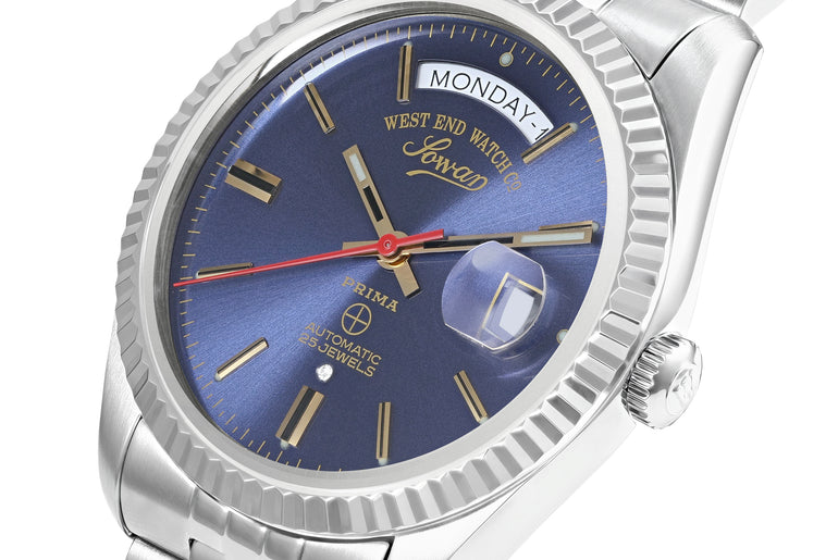 THE CLASSICS 41 - BLUE DIAL WITH GOLD INDICES