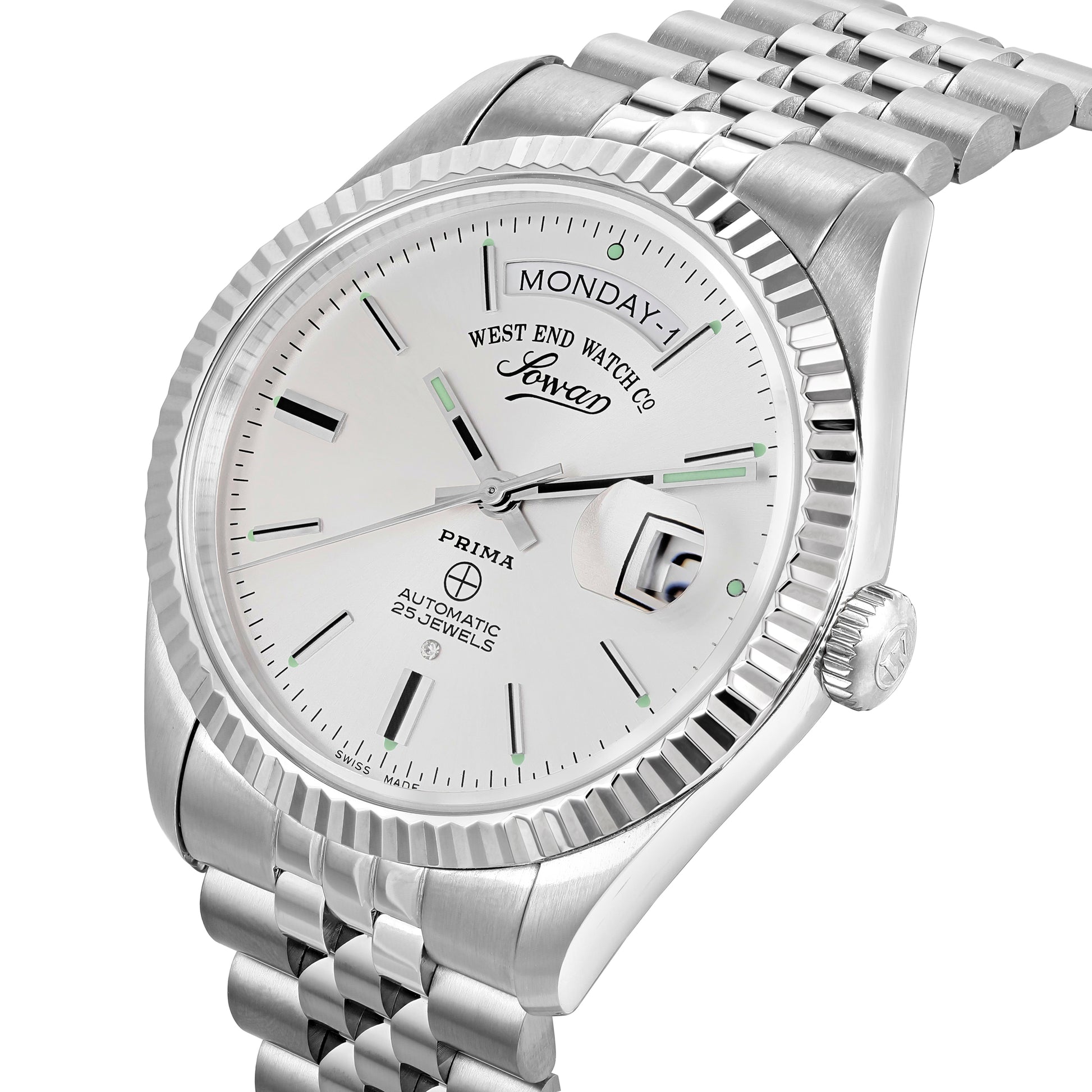 THE CLASSICS 41 - SUNRAY SILVER DIAL WITH SS INDICES