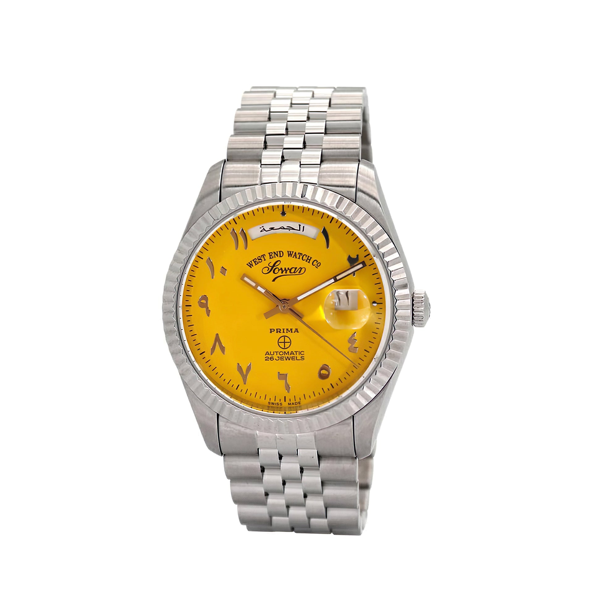 THE CLASSICS 41 - YELLOW DIAL W/ ARABIC NUMERALS