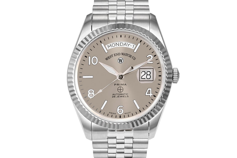 THE CLASSICS 41 - RUTHENIUM DIAL WITH WHITE INDICES