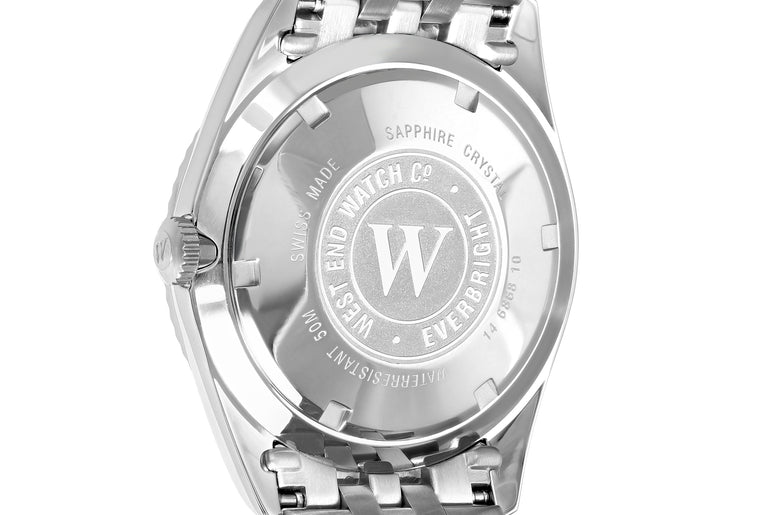 THE CLASSICS 41 - RUTHENIUM DIAL WITH WHITE INDICES