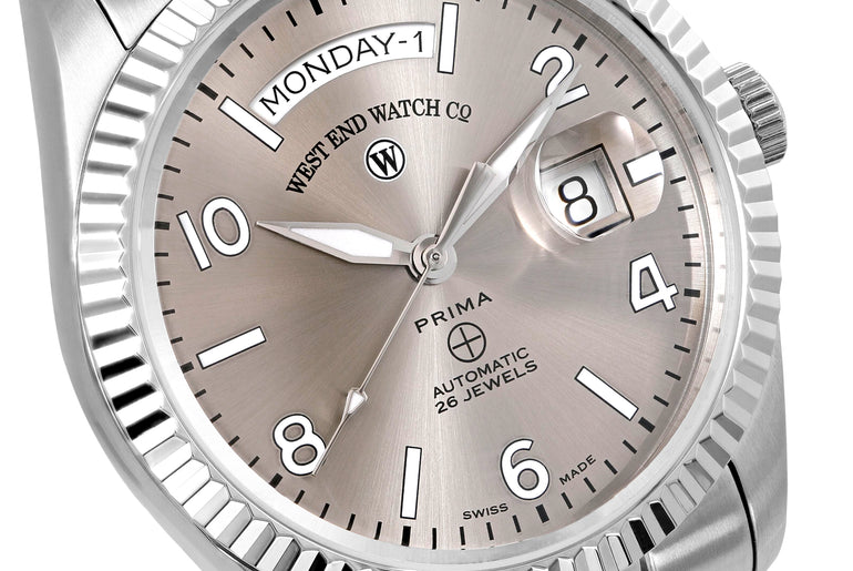 THE CLASSICS 41 - RUTHENIUM DIAL WITH WHITE INDICES