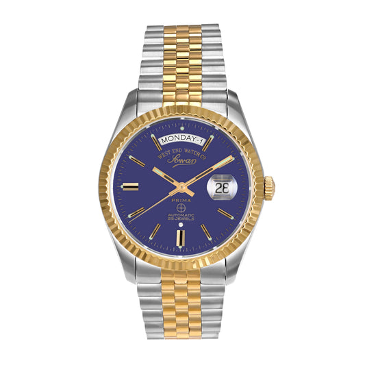 THE CLASSICS 41 - SUNRAY BLUE DIAL WITH GOLD INDICES