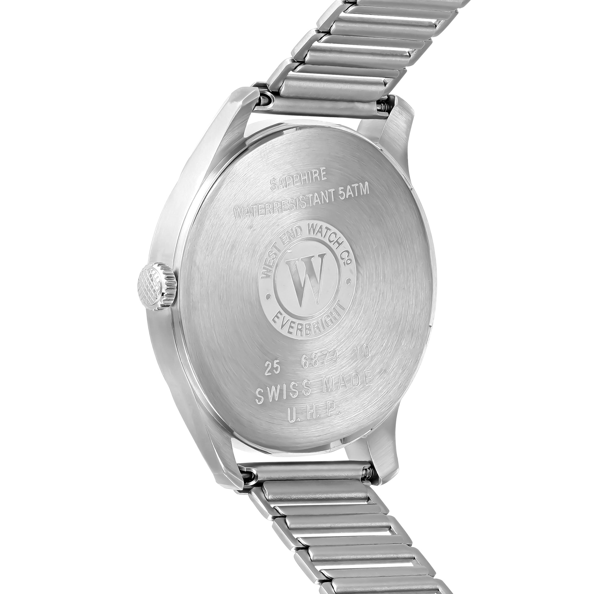 ELECTRIC - SUNRAY SILVER DIAL WITH STAINLESS STEEL STRAP