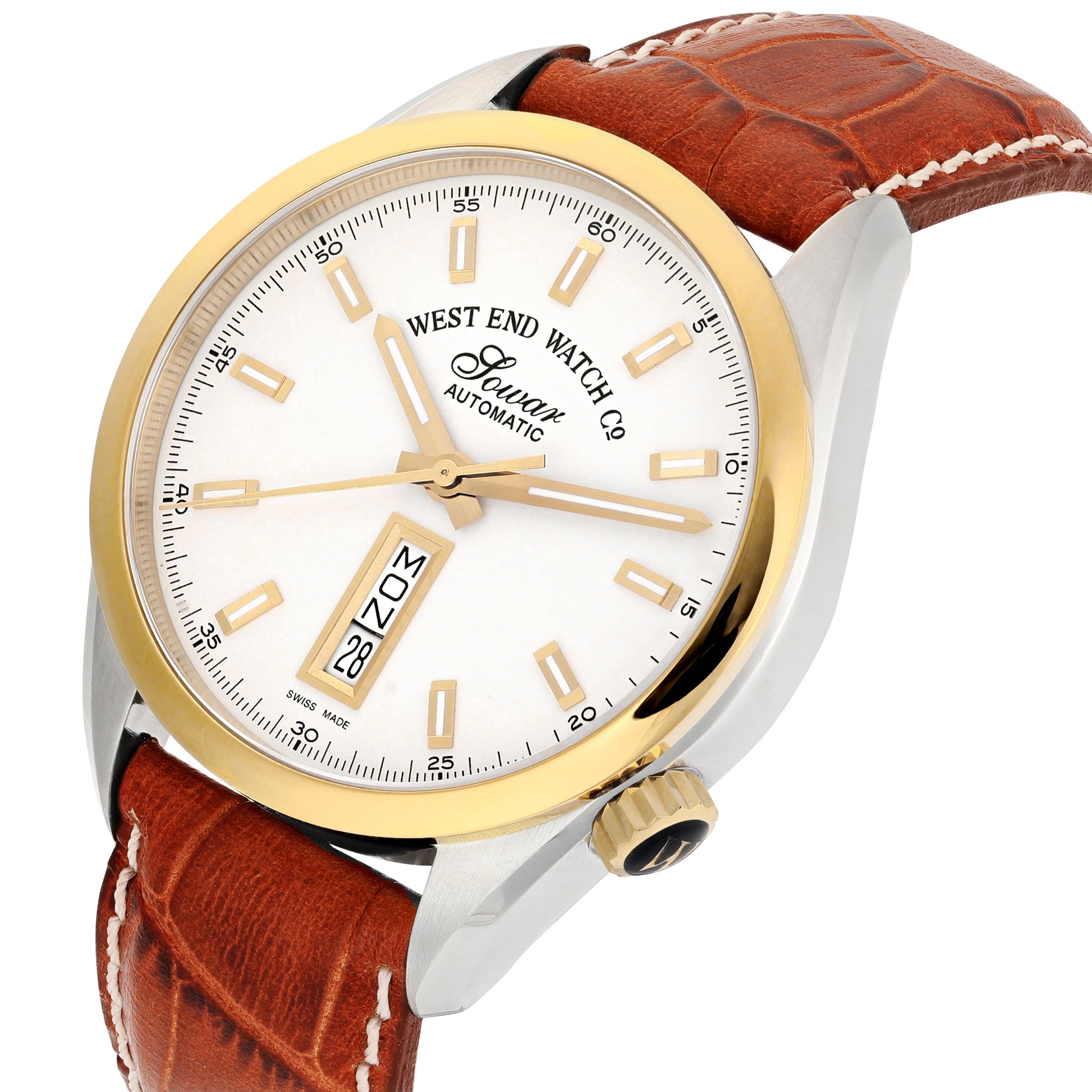 SILK ROAD II - WHITE DIAL WITH GOLD INDICES